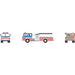 Athearn 10283 N Scale Ford C Canopy Cab Pumper Fire Truck Highspire Bicentennial