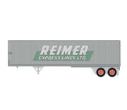 Athearn 1029 HO Scale 40' Fruehauf Z-Van Trailer Reimer Express Lines 4478