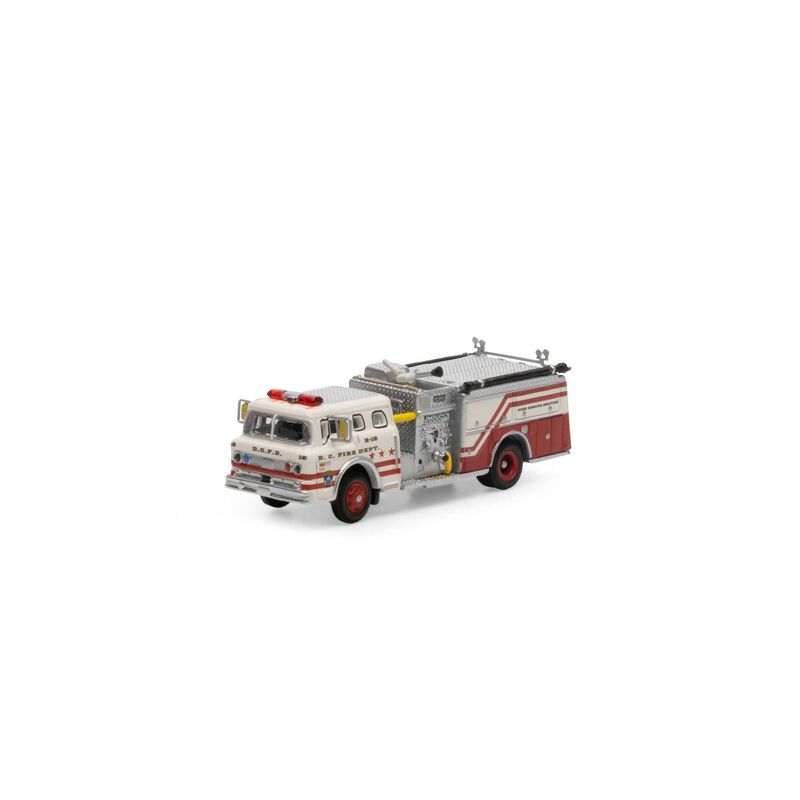 Athearn 10298 N Scale Ford C Canopy Cab Pumper Fire Truck Washington D ...