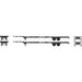 Athearn 1069 HO Scale 53' Container Chassis Seacastle TSXZ 2-Pack