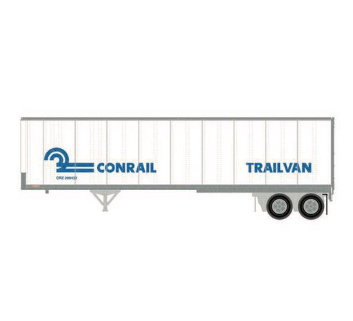 Athearn 1153 HO Scale 40' Fruehauf Z-Van Trailer Conrail CRZ 200432
