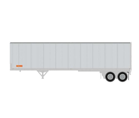Athearn 1163 HO Scale 40' Fruehauf Z-Van Trailer XTRA XTRZ 231301