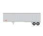 Athearn 1163 HO Scale 40' Fruehauf Z-Van Trailer XTRA XTRZ 231301