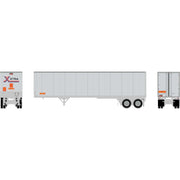 Athearn 1196 HO Scale 40' Fruehauf Z-Van Trailer XTRA XTRZ 231377