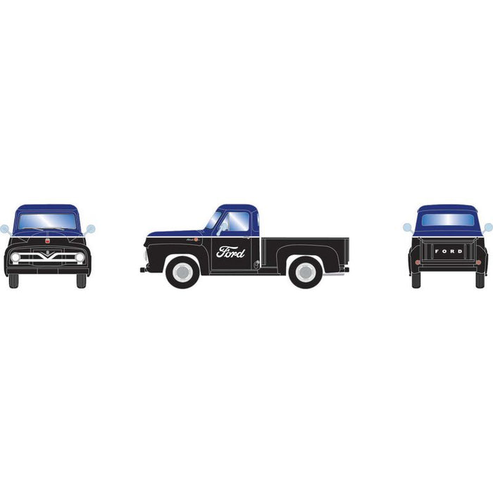 Athearn 1879 HO Scale 1955 Ford F-100 Pickup Truck Ford