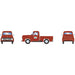 Athearn 1881 HO Scale 1955 Ford F-100 Pickup Truck Mountain Lumber