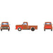 Athearn 1883 HO Scale 1955 Ford F-100 Pickup Truck Under Restoration -Prime for Grime