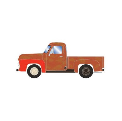 Athearn 1883 HO Scale 1955 Ford F-100 Pickup Truck Under Restoration -Prime for Grime