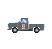 Athearn 1884 HO Scale 1955 Ford F-100 Pickup Truck Lehigh Navigation Coal Sales Co. -Prime for Grime