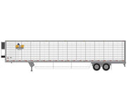 Athearn 26751 HO Scale 53' Utility Reefer Trailer B&B Transport 2054