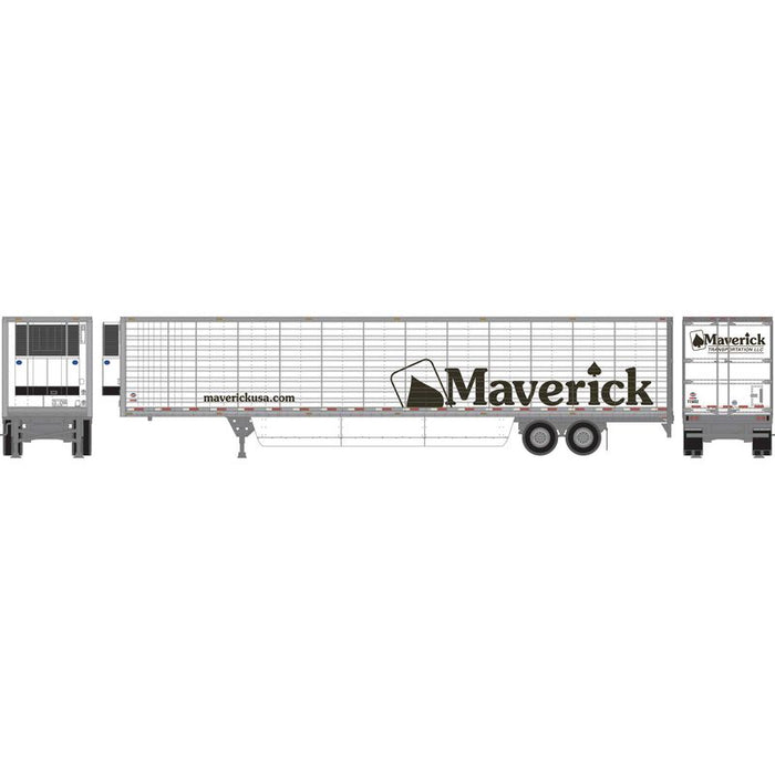 Athearn 26756 HO Scale 53' Utility Reefer Trailer Maverick T15032
