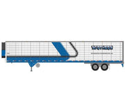 Athearn 26758 HO Scale 53' Utility Reefer Trailer Northern Refrigerated 53201