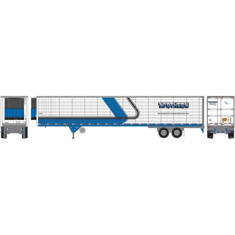 Athearn 26758 HO Scale 53' Utility Reefer Trailer Northern Refrigerated 53201