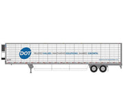 Athearn 26760 HO Scale 53' Utility Reefer Trailer DOT Foods 2802