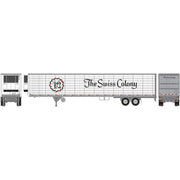 Athearn 26766 HO Scale 53' Utility Reefer Trailer Swiss Colony 110