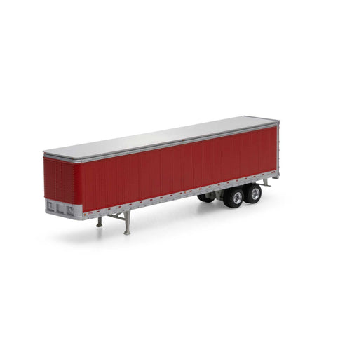Athearn 29081 HO Scale 45' Smooth Side Trailer Owner Operator Red