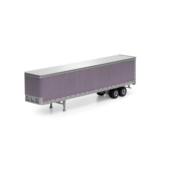 Athearn 29083 HO Scale 45' Smooth Side Trailer Owner Operator Metallic Purple