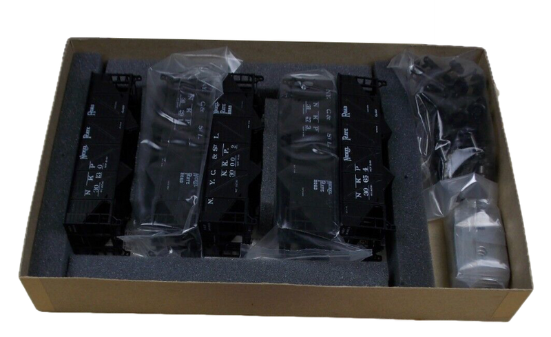Athearn 6109 HO Scale 34' Hopper Car 5 Pack (Blue Box Kit) Nickel Plate Road NKP - NOS