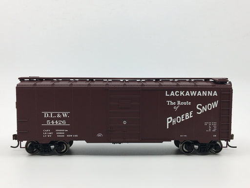 Athearn 73457 HO Scale 40' Boxcar Lackawanna "Phoebe Snow" DL&W 54426 - NOS