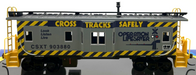 Athearn 7453 HO Scale Bay Window Caboose CSX Operation LifeSaver SXT903880 - NOS