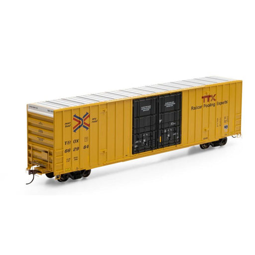 Athearn 75295 HO Scale 60' Gunderson High Cube Boxcar TTX TBOX 662984