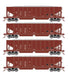 Athearn 7634 HO Scale 40' Ballast Hopper Santa Fe ATSF 4 Pack #1
