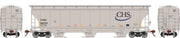 Athearn 89485 HO Scale Trinity 5161 Covered Hopper CHSX 580755 - NOS