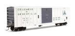Athearn 91422 HO Scale 50' FMC Boxcar Columbus & Greenville CAGY 19117 - NOS