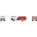 Athearn 92024 HO Scale Ford C Canopy Cab Pumper Fire Truck Perryville Bicentennial