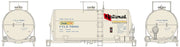 Athearn 96893 HO Scale NACC 8,000 Gallon Beer Can Tank Car NS&CH UTLX 76907