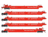 Athearn Genesis G1014 HO Scale Maxi II 5 Unit Well Car Southern Pacific SP 513377