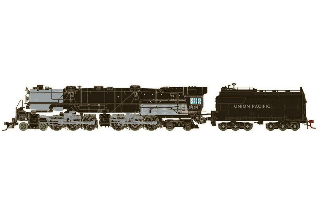 Athearn Genesis G1027 HO Scale 4-6-6-4 Challenger w/Oil Tender Union Pacific UP 3939 DC