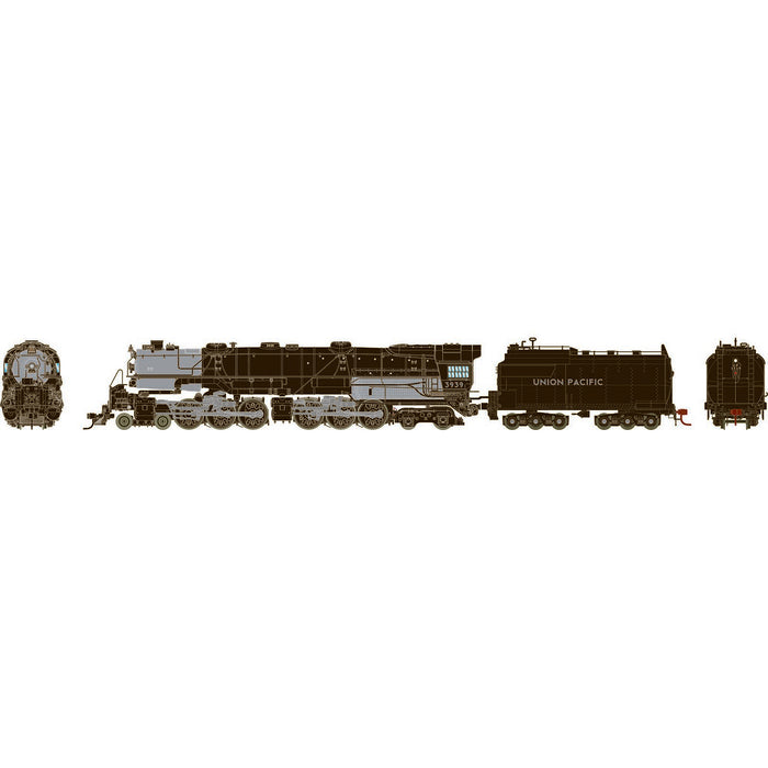 Athearn Genesis G1027 HO Scale 4-6-6-4 Challenger w/Oil Tender Union Pacific UP 3939 DC