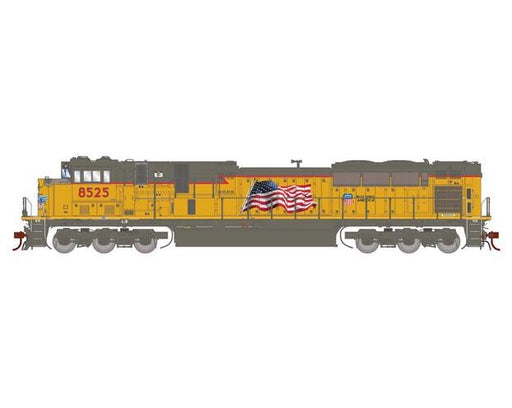 Athearn Genesis G1045 HO Scale EMD SD90MAC-H Ph2 Union Pacific UP 'Flag' 8525 DCC/Sound