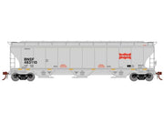Athearn Genesis G1056 HO Scale Trinity 5161 Covered Hopper BNSF 'Frisco Heritage' 483110
