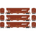 Athearn Genesis G1058 HO Scale Trinity 5161 Covered Hopper BNSF 3-Pack #2