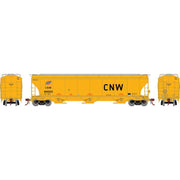 Athearn Genesis G1059 HO Scale Trinity 5161 Covered Hopper Chicago North Western CNW 480020