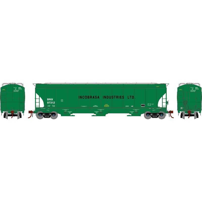 Athearn Genesis G1072 HO Scale Trinity 5161 Covered Hopper Incobrasa Industries BRIX 97312