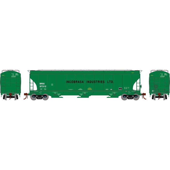 Athearn Genesis G1072 HO Scale Trinity 5161 Covered Hopper Incobrasa Industries BRIX 97312