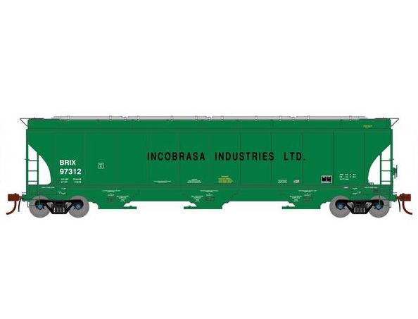 Athearn Genesis G1072 HO Scale Trinity 5161 Covered Hopper Incobrasa Industries BRIX 97312