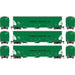 Athearn Genesis G1074 HO Scale Trinity 5161 Covered Hopper Incobrasa Industries BRIX 3-Pack #2