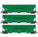 Athearn Genesis G1074 HO Scale Trinity 5161 Covered Hopper Incobrasa Industries BRIX 3-Pack #2