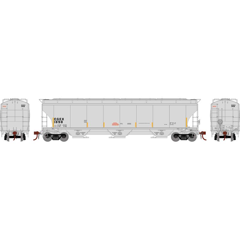 Athearn Genesis G1075 HO Scale Trinity 5161 Covered Hopper Cargill CGEX 1898