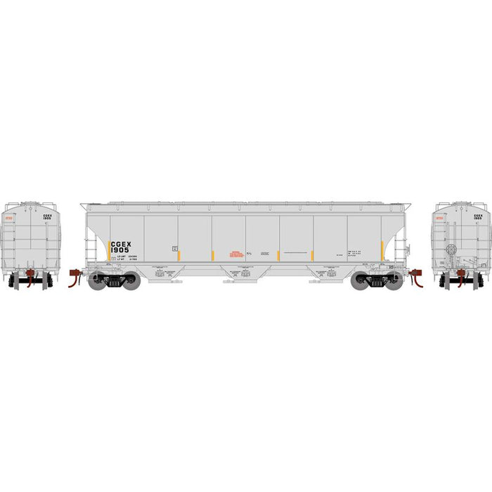Athearn Genesis G1076 HO Scale Trinity 5161 Covered Hopper Cargill CGEX 1905