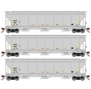 Athearn Genesis G1078 HO Scale Trinity 5161 Covered Hopper Cargill CGEX 3-Pack #2