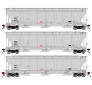 Athearn Genesis G1081 HO Scale Trinity 5161 Covered Hopper Tate & Lyle STLX 3-Pack #1