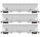 Athearn Genesis G1081 HO Scale Trinity 5161 Covered Hopper Tate & Lyle STLX 3-Pack #1
