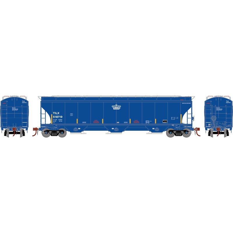 Athearn Genesis G1083 HO Scale Trinity 5161 Covered Hopper Trinity Leasing TILX 518719