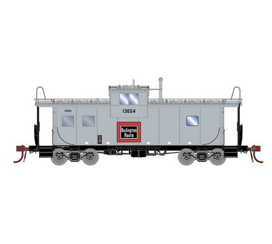 Athearn Genesis G1087 ICC Caboose Burlington CB&Q 13654 w/DCC & Lights