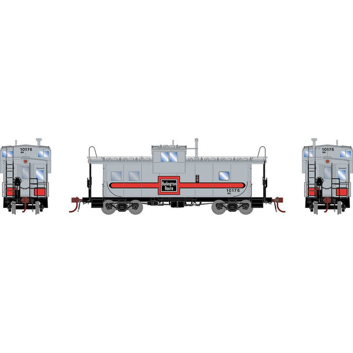 Athearn Genesis G1089 ICC Caboose Burlington Northern BN (Ex-CB&Q) 10176 w/DCC & Lights